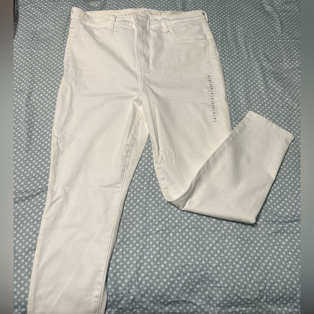 New AE White Jegging